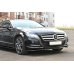 Накладка сплиттер на передний бампер на Mercedes CLS W218